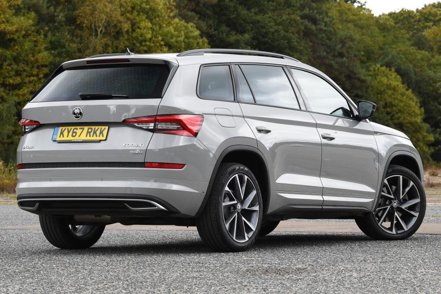  Skoda Kodiaq 4x4 Sportline 2017 года  (UK) (фото 33 из 40)